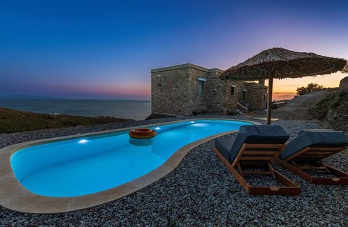 Batsi Villa | Seafront Androck's Ariadne - Lux Haven on Earth