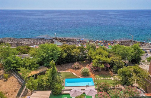 Marina Serra Villa | Seafront historical villa with fabulous garden and private pool