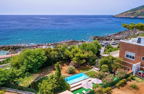 Marina Serra Villa | Seafront historical villa with fabulous garden and private pool