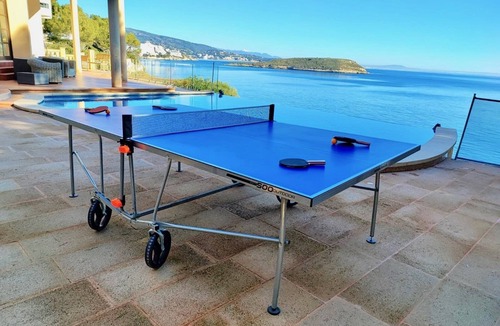 Badia de Palma Villa | Seafront Mediterranean Villa. 5 Min walk to Beach & Jacuzzi
