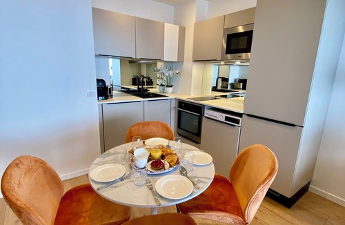 Golfe Juan Apartment | SEAFRONT PANORAMIC VIEW IN SUPER CANNES LUXURY DESIGN SWIMMING POOL TENNIS