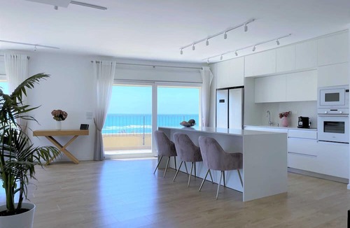 Jaffa Apartment | Seafront penthouse - terrace, AC, lift & parking