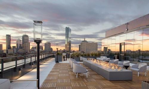 Seaport District Apartment | Seaport Apartment Fireplace Gym & Pool Access