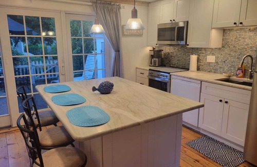 Mashpee House | Seaside Condo 100 yards from pristine private beach.