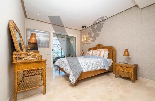 Bouznika Apartment | Seaside Luxury 3BR With Pool & Private Beach Access