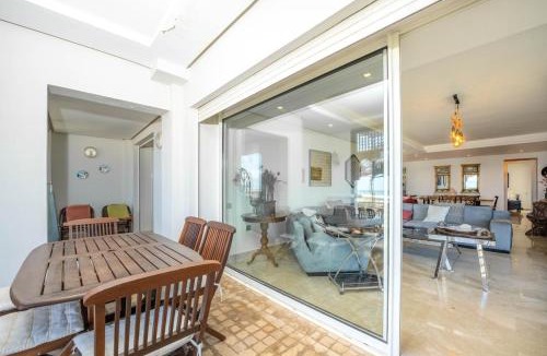 Bouznika Apartment | Seaside Luxury 3BR With Pool & Private Beach Access