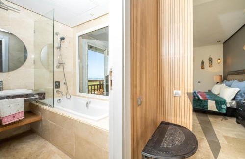 Bouznika Apartment | Seaside Luxury 3BR With Pool & Private Beach Access
