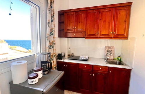Avlakia Apartment | Seaside studio with a view