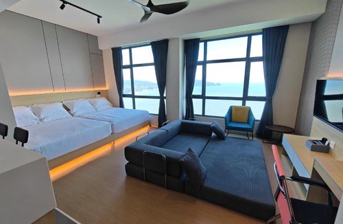 Kuantan Hotel | Seaview Tropical Villa Highest Floor Superior Studio 4pax Fully Renovated Imperium Residence Kuantan