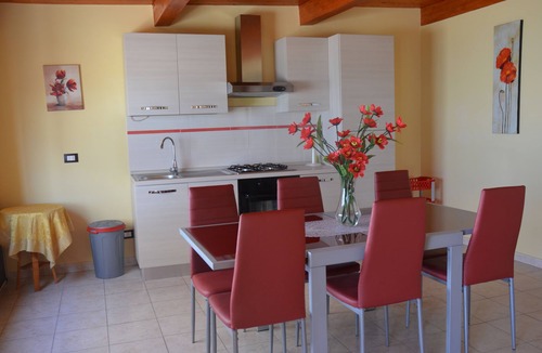 Seccagrande Apartment | Seccagrande: Terrace with sea view