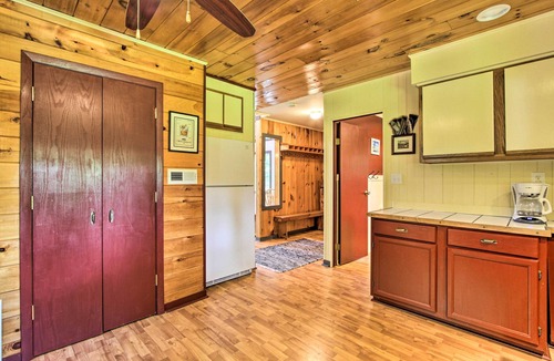 Crawford County Cabin | Secluded A-Frame Hideaway w/Wraparound Deck!