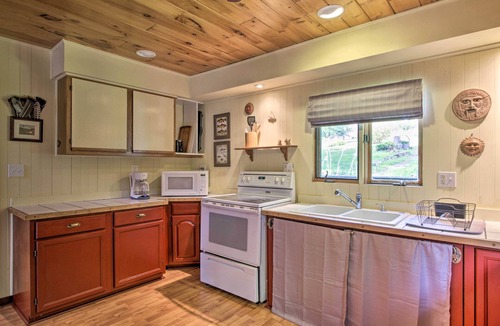 Crawford County Cabin | Secluded A-Frame Hideaway w/Wraparound Deck!