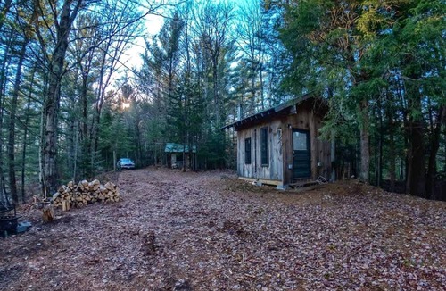 Glenfield Cabin | Secluded and Off-Grid, Pet Friendly Cabin on Private Pond in Glenfield, New York