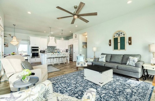 Indian Beach House | Secluded Bayfront Oasis - Heated Pool & Spa - Epic Front-Row Sunset Views & Vistas
