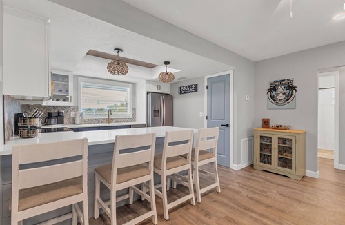 Palm Island House | Secluded Beach House w/Private Intercoastal Dock Palm Island Florida Sleeps 11