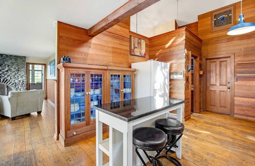 Arch Cape House | Secluded beachfront home with Pacific Ocean views, fireplace, game room, grill