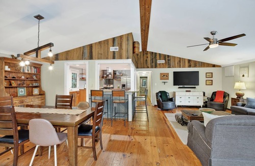 Candler House | Secluded Blue Ridge Mountain Cabin: 50 Acres, Hot Tub, Creek & Hike on property!