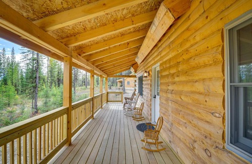 Bigfork House | Secluded Cabin w/Mtn Views ~ 33 Mi to Bigfork!