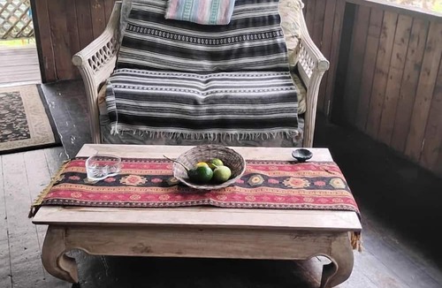 Kapoho House | Secluded Cabin with Private Deck Overlooking Organic Garden in Pahoa, Hawaii