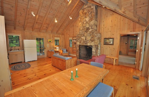 Holderness Ski Chalet | Secluded Chalet with private pond