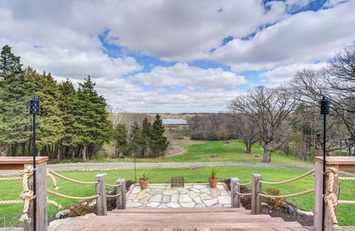 Spring Grove House | Secluded Fox Lake Paradise: 15 Acres, Hot Tub, Game Room, Trails. Sleeps 13