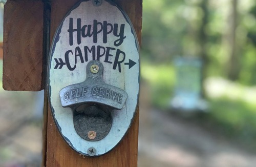 Florence RV Rental | Secluded glamp site with hiking and water activities