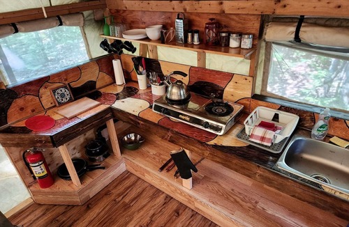 Mattawa RV Rental | Secluded Glamping Tent Rental in the Laurentian Mountains of Mattawa, Ontario
