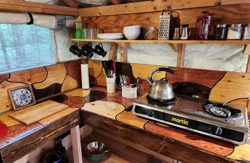 Mattawa RV Rental | Secluded Glamping Tent Rental in the Laurentian Mountains of Mattawa, Ontario
