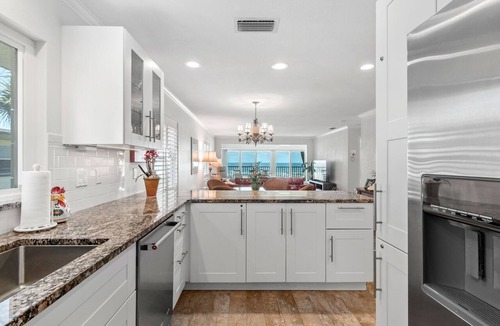 Whitney Beach Condo | Secluded Gulfside 2BR Condo w Enclosed Patio, Sunset Views & Pool by RVA
