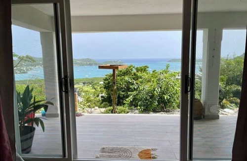 Saint Paul Parish Villa | Secluded Hillside Villa Boasting Panoramic Harbour Vistas