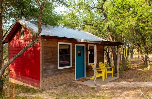 Johnson City House | Secluded Johnson City Cabin Rental for Glamping near Austin