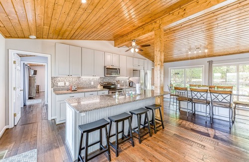 Mineral House | Secluded Lakefront Gem W/Free WiFi, Two-Level Deck, Private Dock & Great Views