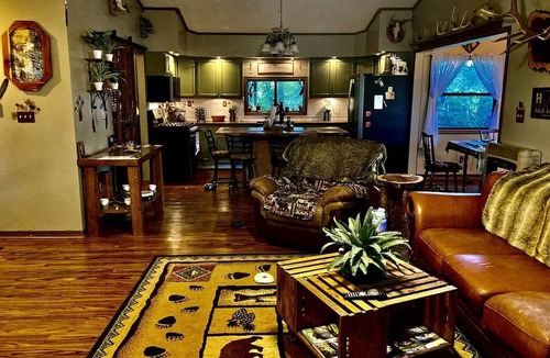 Saffell Cabin | Secluded Lakefront House Nestled in the Woods for an Unforgettable Adventure in Nature in Williford, Arkansas