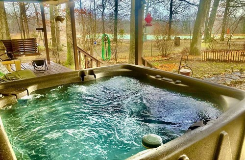 Saffell Cabin | Secluded Lakefront House Nestled in the Woods for an Unforgettable Adventure in Nature in Williford, Arkansas