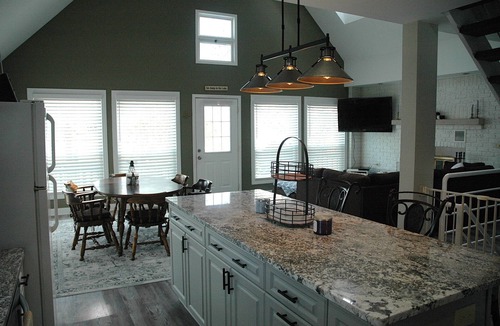 West Branch House | Secluded Lakefront Peninsula with Panoramic Views on Lake Ogemaw!