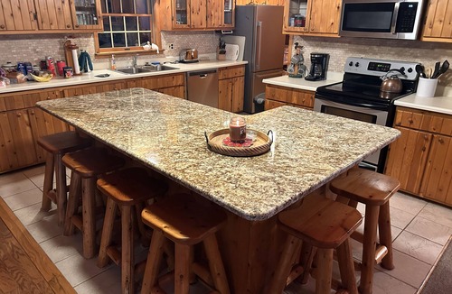 Cheboygan House | Secluded Log Cabin and Guest House Close to Mackinaw City and Mackinac Island!