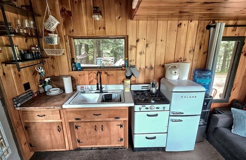 Glenfield Cabin | Secluded Luxury Dome with Private Pond & Kayaks near Tug Hill Vineyards, Upstate NY