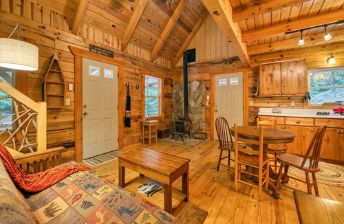 Cataloochee Cabin | Secluded Mountain Cabin in the Great Smoky Mountains -lots of recreation nearby!