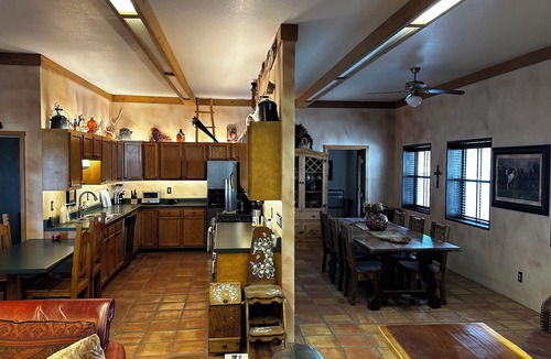 Ruidoso House | Secluded Mountain House on 20 wooded acres with majestic views and game room.