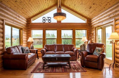 Driggs House | Secluded Mountain-View Cabin with Cross-Country Trails Near Scenic Lakes in Idaho