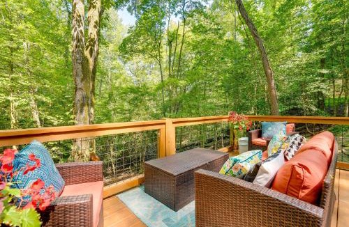 Murphy Apartment | Secluded Murphy Vacation Rental w/Private Hot Tub