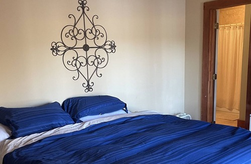 Stephens Cabin | Secluded & Private Cabin situated over stocked pond.