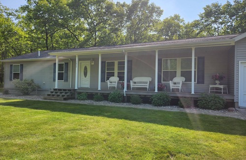 Caseville House | Secluded private home with golf cart to take you to the beach!