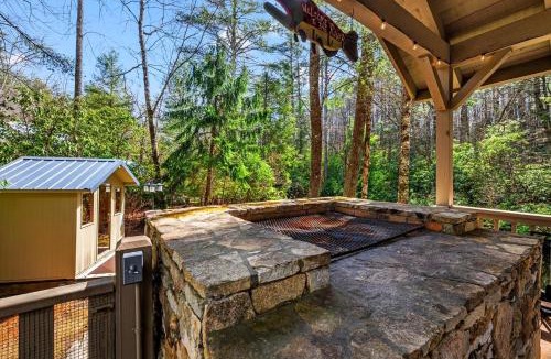 Cashiers House | Secluded Riverfront Cabin with Hot Tub, Sauna & Private Trails near Cashiers, North Carolina