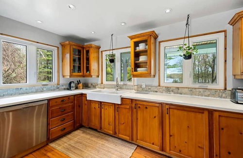 Marmora House | Secluded Riverfront Farmhouse with Pool, Hot Tub & Firepit in Ontario, Canada