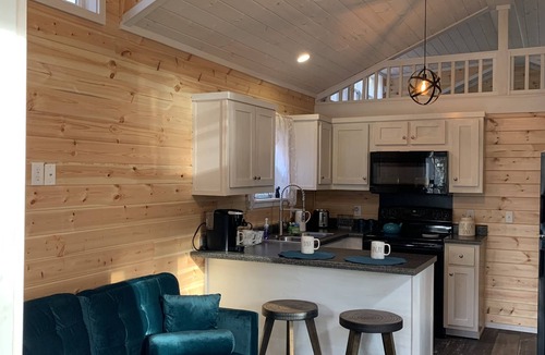 Franklin Cabin | Secluded Storybook Cabin -Dog Friendly with Fenced Yard and Starlink