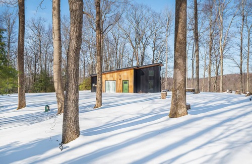 Meadows Of Dan House | Secluded, Unique, Modern Mountain Home Near River and Blue Ridge Parkway!