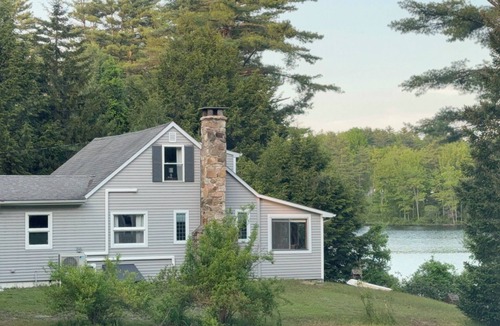 Newfield Cabin | Secluded Waterfront Retreat with Family-friendly Comforts
