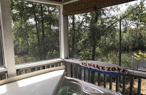 Freeport House | Secluded Waterfront with deep water dock, trailer parking, and public boat ramp