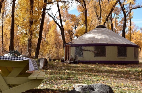 Lazear House | Secluded Woodland Yurt Getaway on Gunnison River in Southwest Colorado